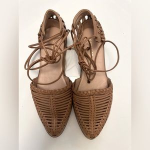 Brazilian lace-up sandals